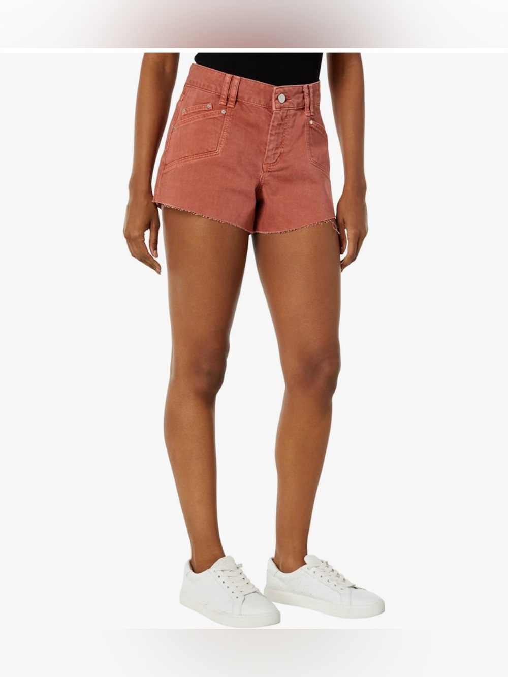 PAIGE Women’s Mayslie Utility Shorts in Cintage Muted Clay